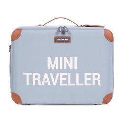 Mini Traveller" Utazótáska - Szürke/Törtfehér