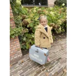Mini Traveller" Utazótáska - Szürke/Törtfehér