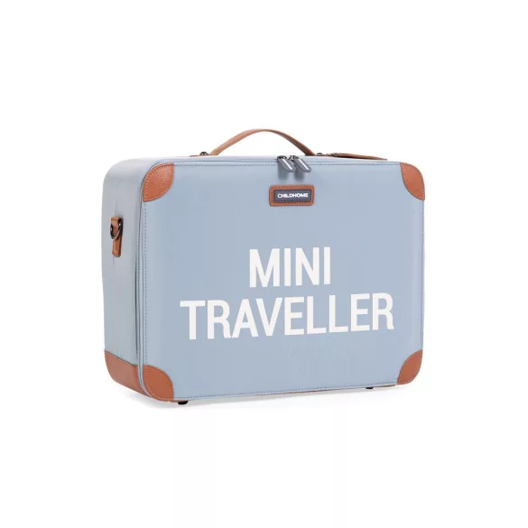 Mini Traveller" Utazótáska - Szürke/Törtfehér
