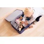Mini Traveller" Utazótáska - Sötétkék/Fehér