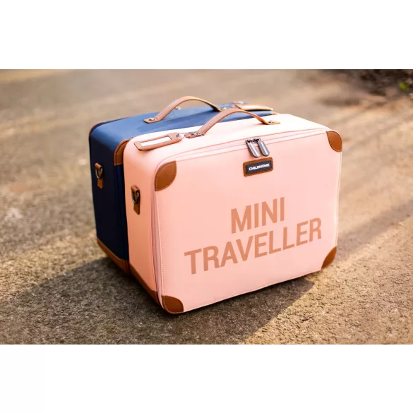 Mini Traveller" Utazótáska - Pink/Réz