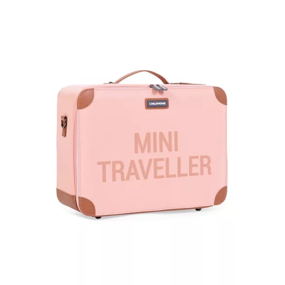 Mini Traveller" Utazótáska - Pink/Réz