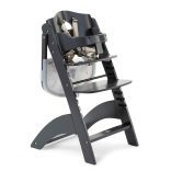 CHILDHOME Lambda 3 Etetőszék - Fa - Antracit