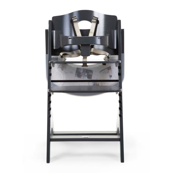 CHILDHOME Lambda 3 Etetőszék - Fa - Antracit