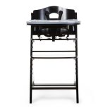 CHILDHOME Lambda 3 Etetőszék  - Fa - Fekete