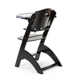 CHILDHOME Lambda 3 Etetőszék  - Fa - Fekete