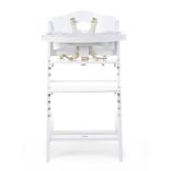 CHILDHOME Lambda 3 Etetőszék  - Fa - Fehér