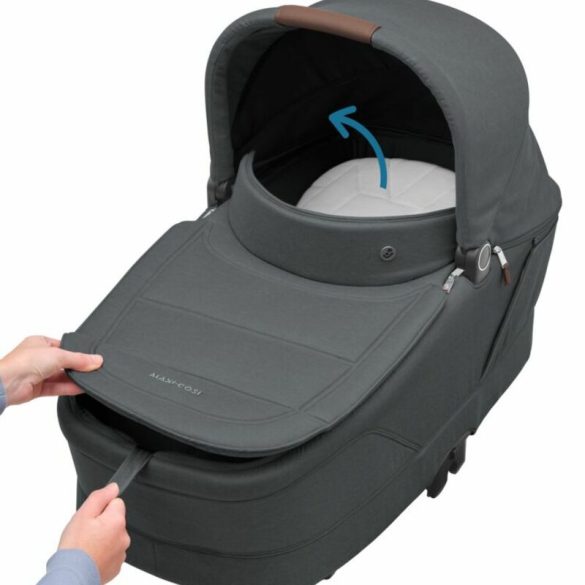 Sense mózeskosár Oxford/Leona2/Soho babakocsihoz összecsukható laposra