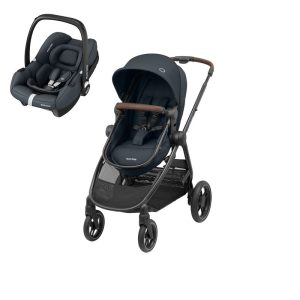 Maci-Cosi Zelia 3 Duó-pack 3in1 multifunkciós babakocsi - Essential Graphite