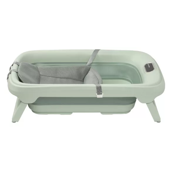 Indigo Plus kád 0-18 kg hőmérővel és újszülött tartóbetéttel összecsukható