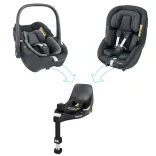FamilyFix 360 i-Size talp Újszülött kortól  kb. 4 éves korig, 40-105 cm
