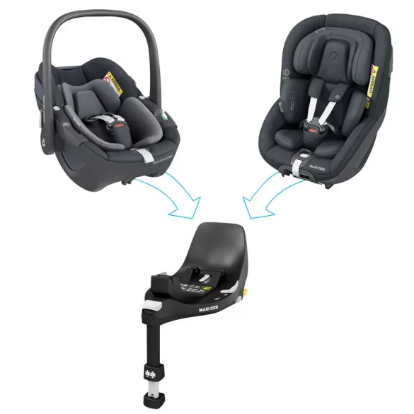 FamilyFix 360 i-Size talp Újszülött kortól  kb. 4 éves korig, 40-105 cm