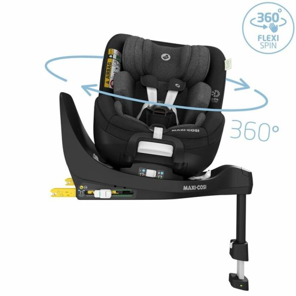 Maxi-Cosi Mica Pro ECO i-Size 40-105 cm gyerekülés - Authentic Black