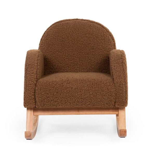 CHILDHOME Gyermek Hintaszék - Plüss - Barna