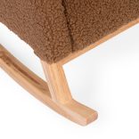 CHILDHOME Gyermek Hintaszék - Plüss - Barna