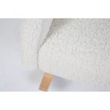 CHILDHOME Gyermek Hintaszék - Plüss - Törtfehér