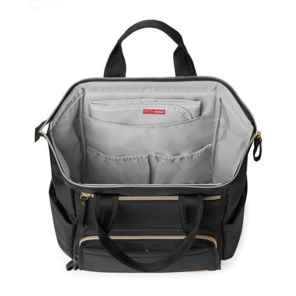 Skip Hop pelenkázó táska, hátizsák - fekete