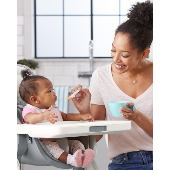 Skip Hop Easy-Feed Soft Kanál 2db Szürke/kék