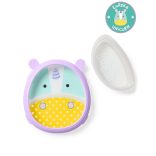 Skip Hop Zoo csúszásgátlós tányér szett Unikornis
