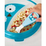 Skip Hop Zoo csúszásgátlós tányér szett Zsiráf