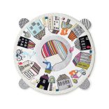 Skip Hop játszószőnyeg játékhíddal Vibrante Village