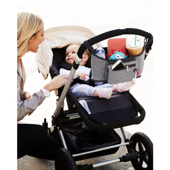 Skip Hop Grab & Go babakocsi táska szürke