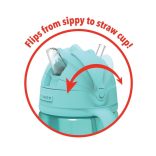 Skip Hop itatópohár csőrrel és szívószállal - 2db-os, kék