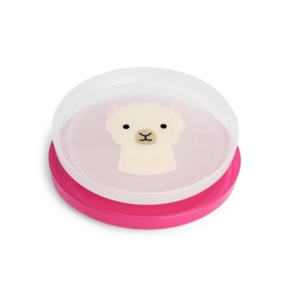 Skip Hop csúszásgátlós tányér lapos 2db-os Láma