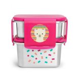 Skip Hop Zoo rozsdamentes acél ebédkészlet Láma