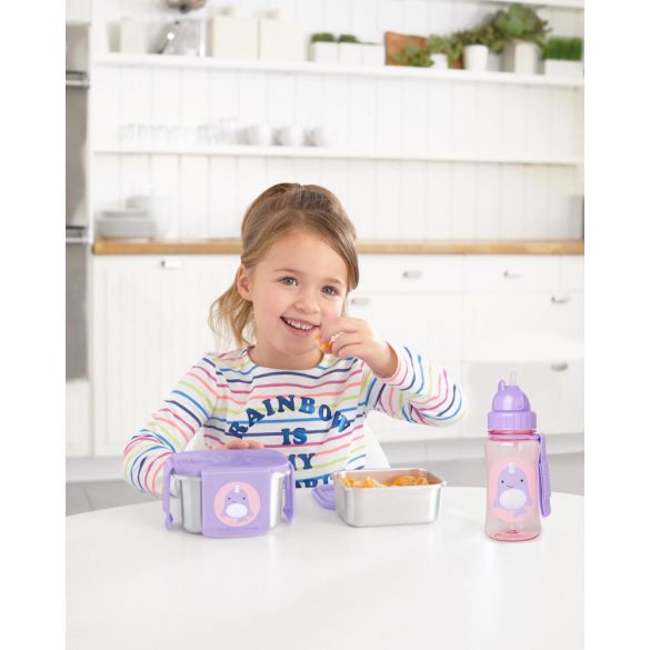 Skip Hop Zoo rozsdamentes acél ebédkészlet Narvál