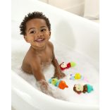 Skip Hop Zoo Mix & Match Flippers fürdőjáték majom és kutya