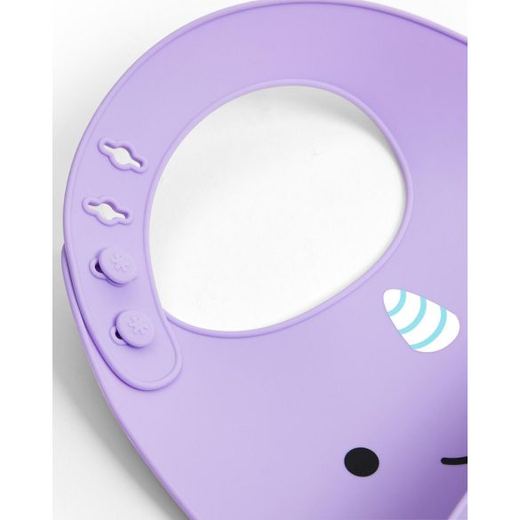 Skip Hop Zoo szilikon előke Narvál