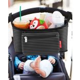 Skip Hop Grab & Go babakocsi táska fekete csíkos