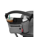 Skip Hop Grab & Go babakocsi táska fehér csíkos