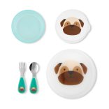 Skip Hop Zoo étkezési készlet Mopsz