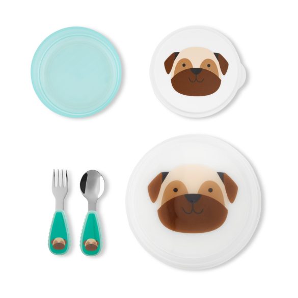 Skip Hop Zoo étkezési készlet Mopsz