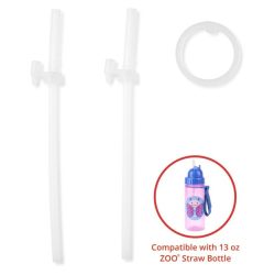 Skip Hop Zoo 390ml kulacs szívószál (2db)