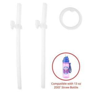 Skip Hop Zoo 390ml kulacs szívószál (2db)