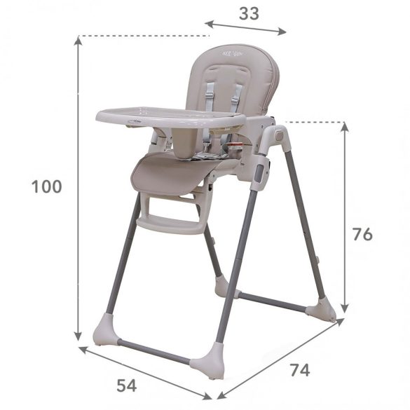 Bergon etetőszék C1 - Bézs manó palota
