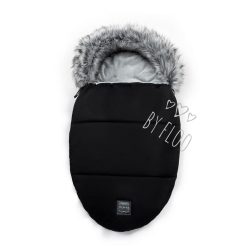 Floo For Baby  Szőrme bundazsák - Fekete